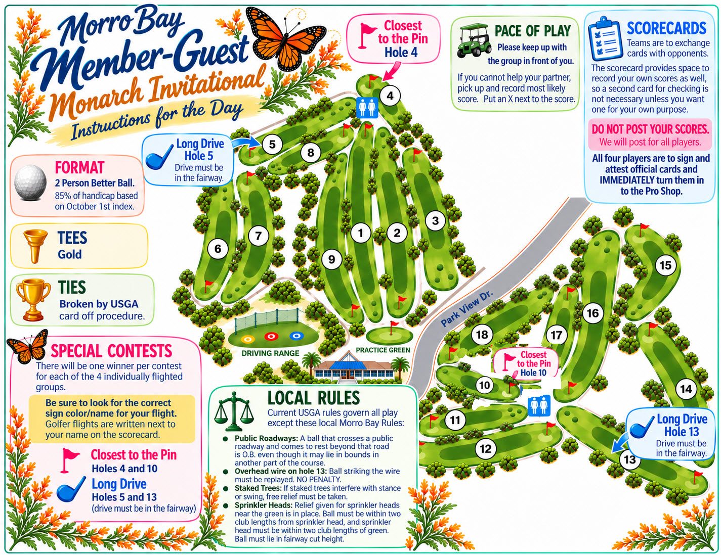 Event Day Instructions